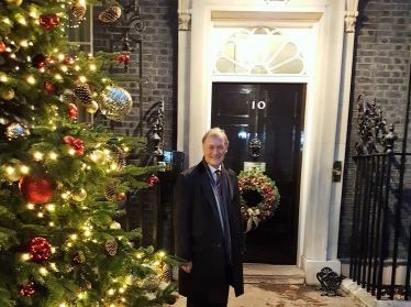 Sir David visits No. 10